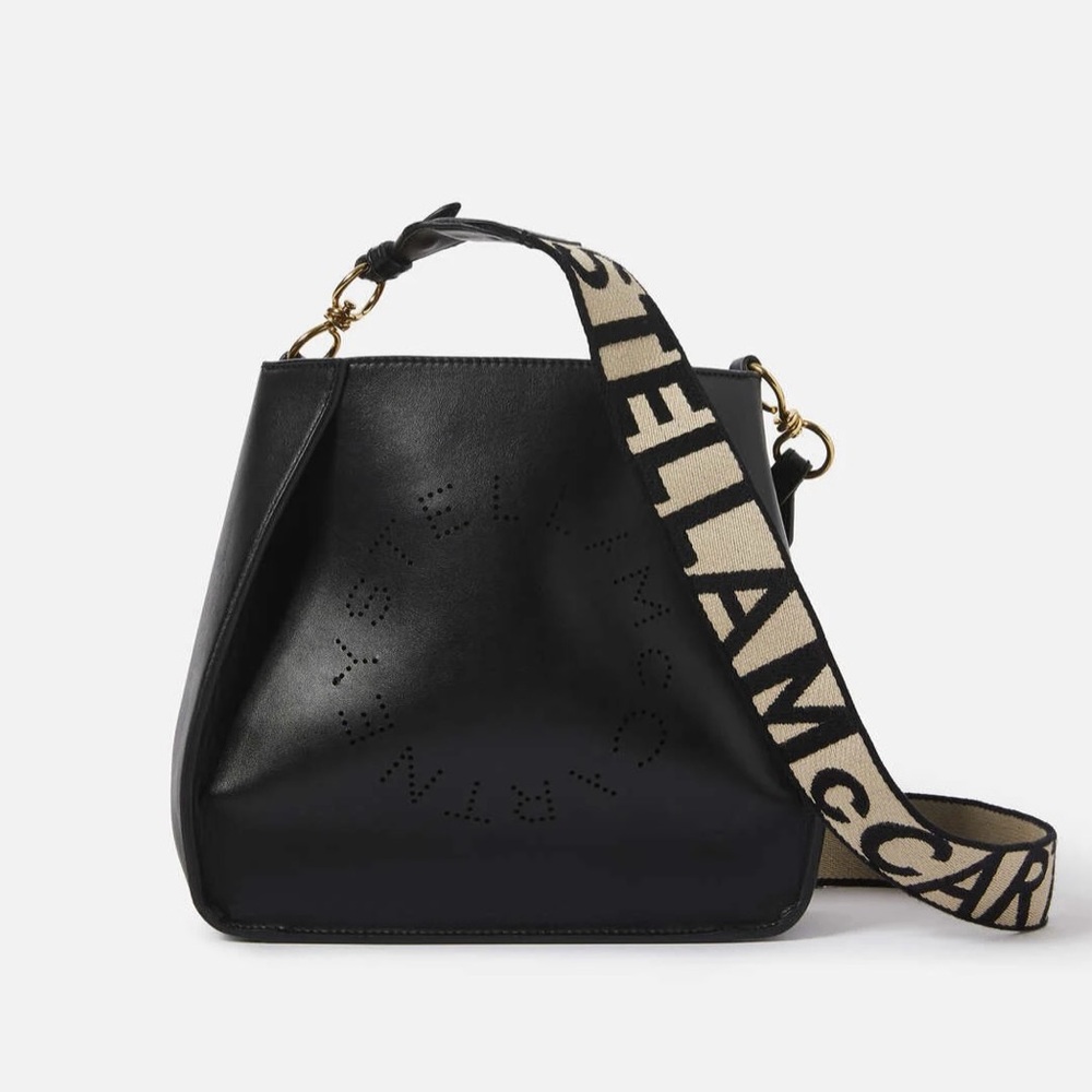 Stella McCartney Black Logo Crossbody Bag - $995 - Excellent Condition